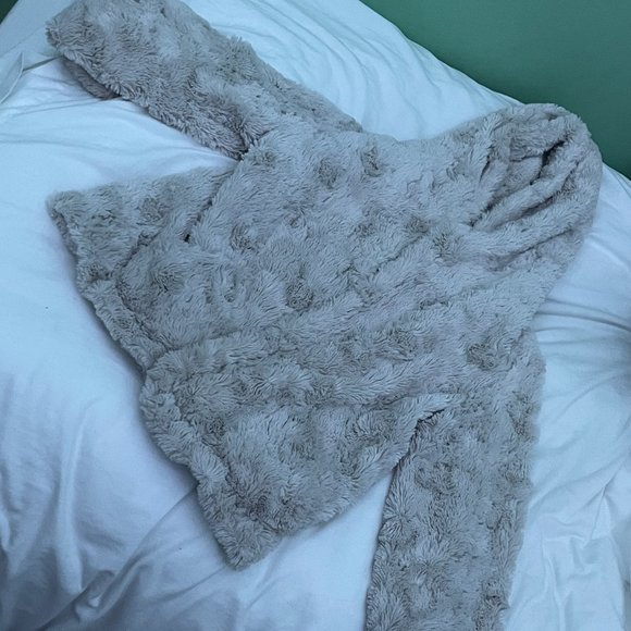 tiny editions for anthropologie glacie faux-fur jacket